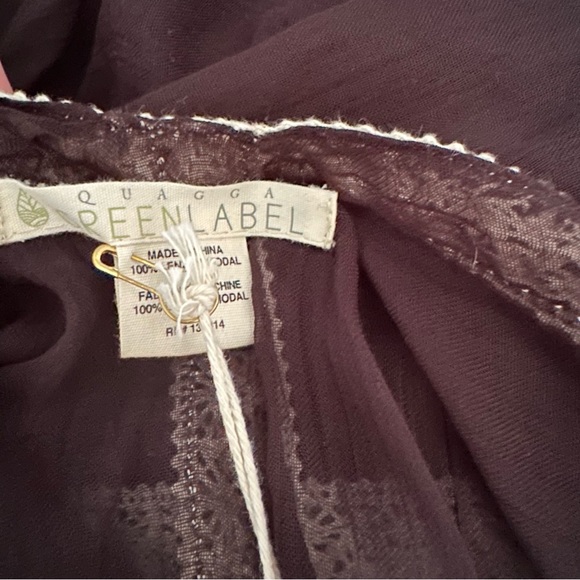 Quagga Green Label Sheer Dress or Bathing Suit Cover Up. One Size. - Picture 5 of 8